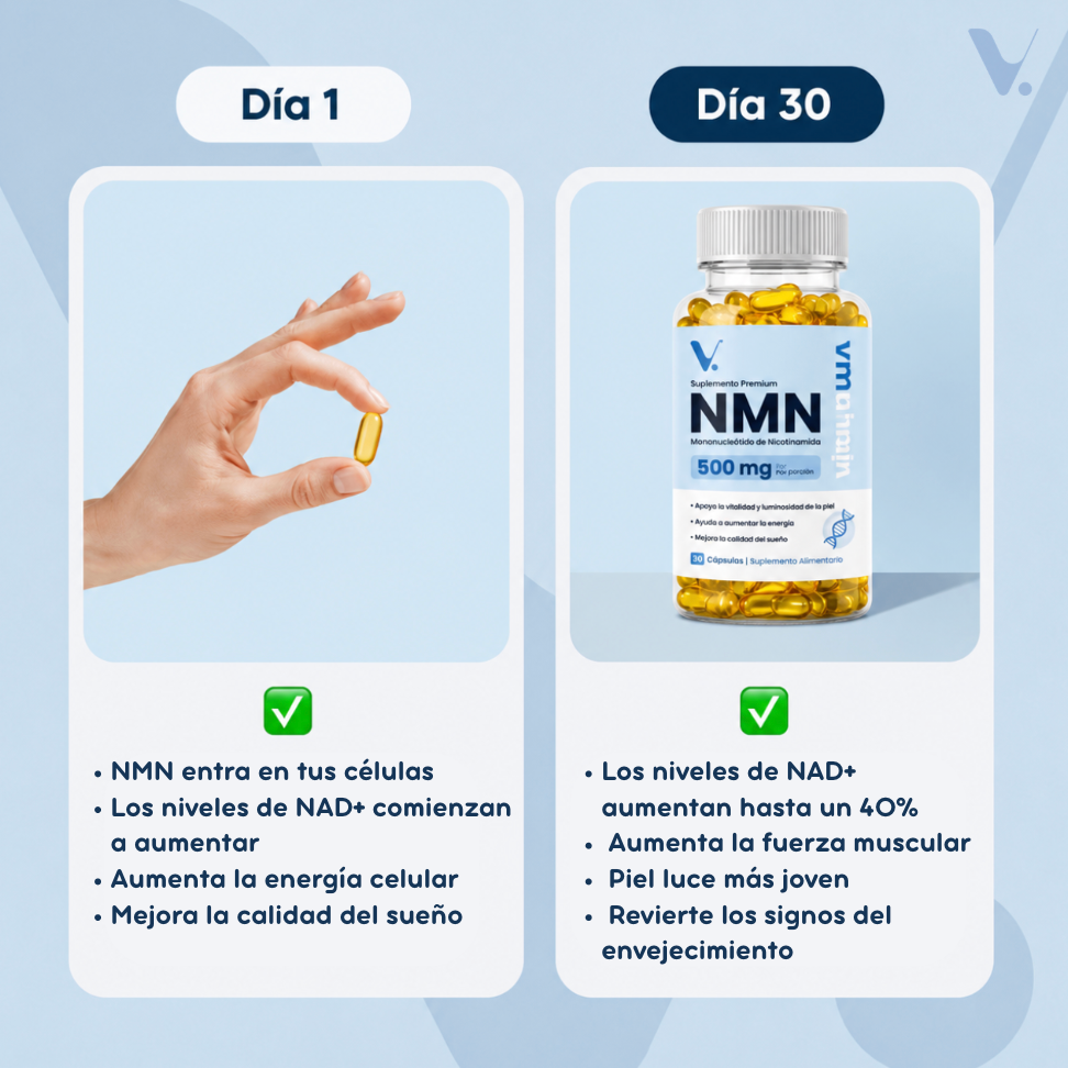 VitalNMN® - Longevidad. Belleza. Energía.