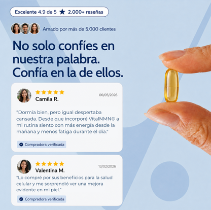 VitalNMN® - Longevidad. Belleza. Energía.