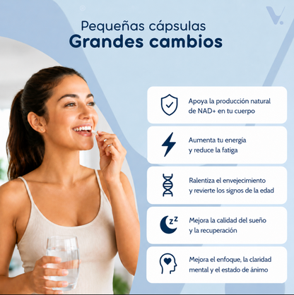 VitalNMN® - Longevidad. Belleza. Energía.